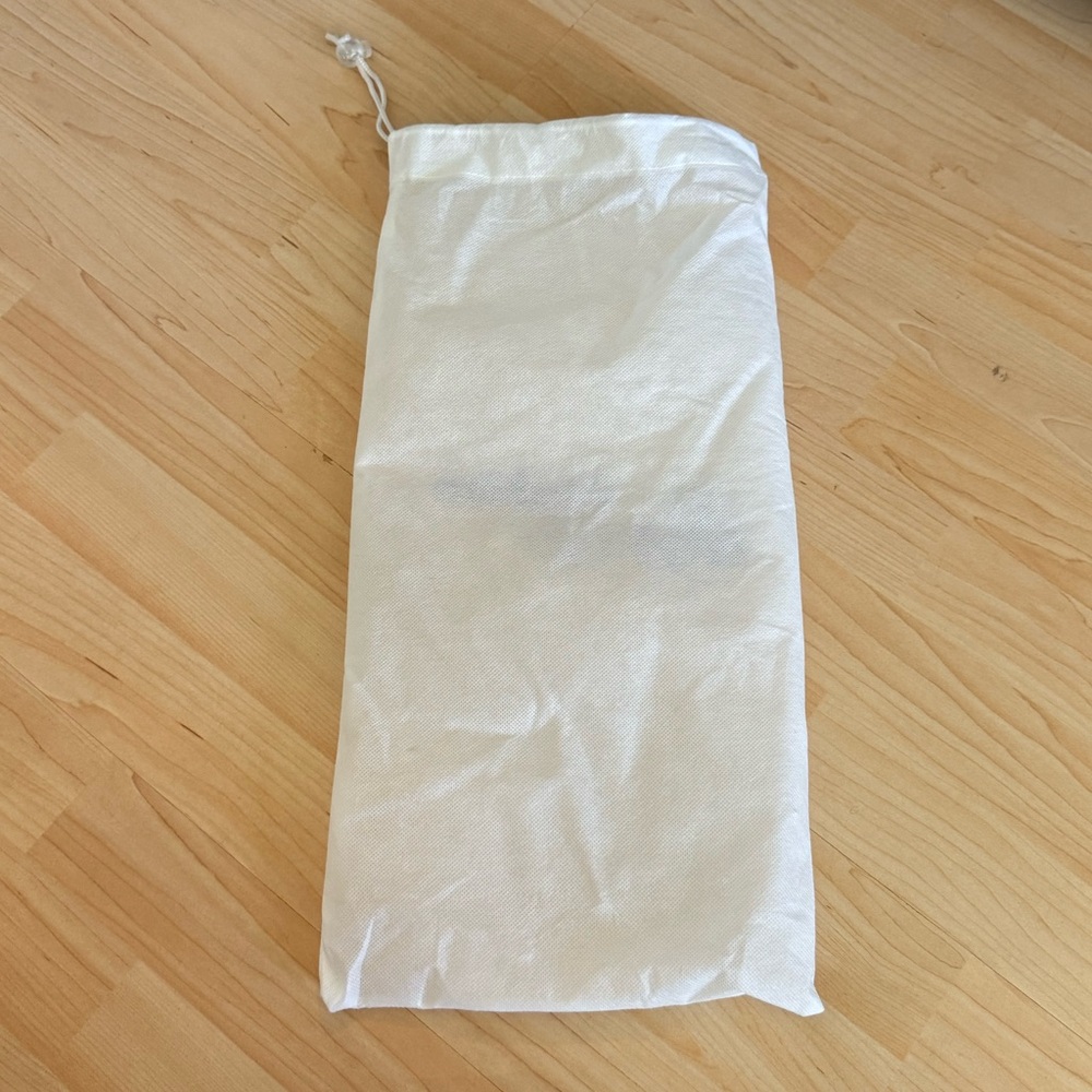 Cushion Lab White Drawstring Bag - Picture 3 of 5